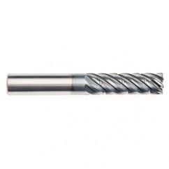 1/2 x 1/2 x 2 x 4 x 7 Flute  .060R 4xD Pow-R-Path Mill AlCRNX Coated-Series IPC7-CR - Industrial Tool & Supply