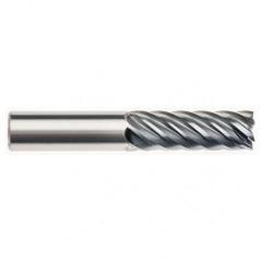 6mm x 6mm x 24mm x 75mm x 7 Flute  Square 4xD Pow-R-Path Mill AlCRNX Coated-Series IPT7-SQ - Industrial Tool & Supply