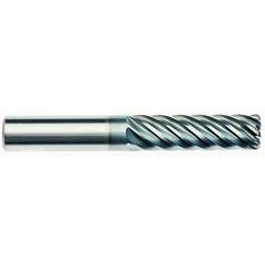 1/2 x 1/2 x 1 x 3 x 7 Flute  .060R 2xD Pow-R-Path Mill AlCRNX Coated-Series IPT7-CR - Industrial Tool & Supply