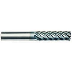 3/8 x 3/8 x 1-1/8 x 3 x 7 Flute  .030R 3xD Pow-R-Path Mill AlCRNX Coated-Series IPT7-CR - Industrial Tool & Supply