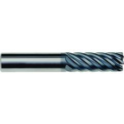 3/8 x 3/8 x 1-5/16 x 3-1/2 x .030 Rad 9 Flute End Mill IPT9-AlCrNX Coated - Industrial Tool & Supply
