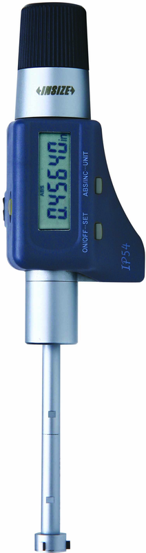 #3127-E05 Electronic 3 Points Internal Micrometer .425 - .5" / 11 - 13mm - Industrial Tool & Supply