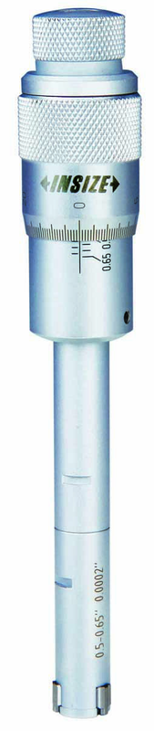 #3227-E16 3 Points Internal Micromter 1.2 - 1.6" Graduation .0002" - Industrial Tool & Supply