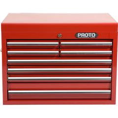 Proto® 440SS 27" Top Chest - 8 Drawer, Blue - Industrial Tool & Supply