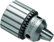 .04 - 1/4" Capacity - 3/8-24 Mount - HD Plain Bearing Drill Chuck - Industrial Tool & Supply