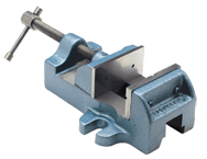 Drill Press Vise w/Mount Lugs - #12302- 3" Jaw Width - Industrial Tool & Supply