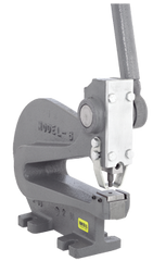 Bench Punch - 1/8 Flat; 1/2 Holes Capacity - Industrial Tool & Supply