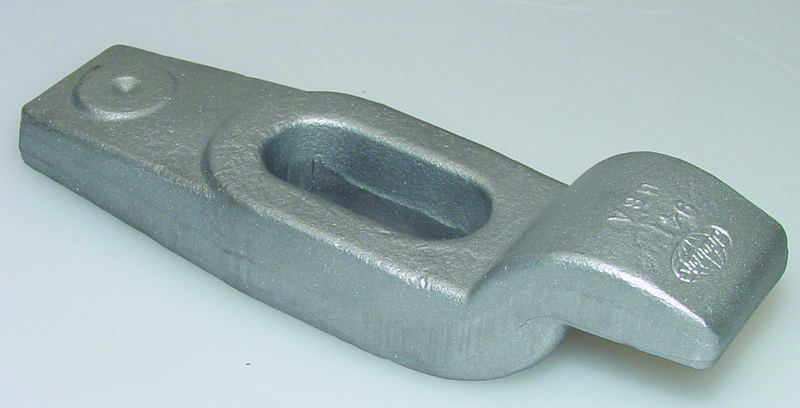 8" Standard Gooseneck Clamp Forged Strap - Industrial Tool & Supply