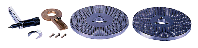 Elephant Dividing Plates - For 6" Rotary Table - Industrial Tool & Supply