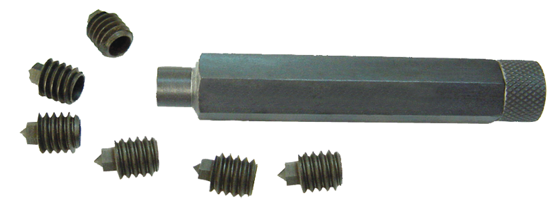 6 Pc. Transfer Screw Set - M3x.5; M4x.7; M5x.8; M6x1.0 - Industrial Tool & Supply