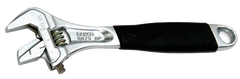 3/4" Opening - 6" OAL - Plated Adjustable Wrench - Industrial Tool & Supply