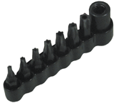 7 Piece - T10 - T40 Tip -- Torx Plus - Insert Bit Set - Industrial Tool & Supply
