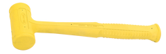 32 oz Dead Blow Hammer - Coated Steel Handle; 2-1/4'' Head Diameter - Industrial Tool & Supply