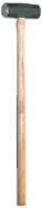 Sledge Hammer -- 4 lb; Hickory Handle; 1-3/4'' Head Diameter - Industrial Tool & Supply