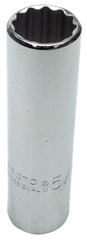1 x 3-1/4" - 1/2" Drive - 12 Point - Deep Socket - Industrial Tool & Supply