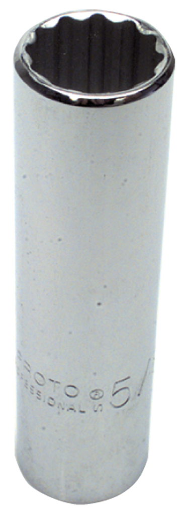 1-7/16 x 3-1/2" - 1/2" Drive - 12 Point - Deep Socket - Industrial Tool & Supply