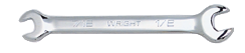 7/8 x 15/16 x 10-3/4'' OAL - Chrome Plated Open End Wrench - Industrial Tool & Supply