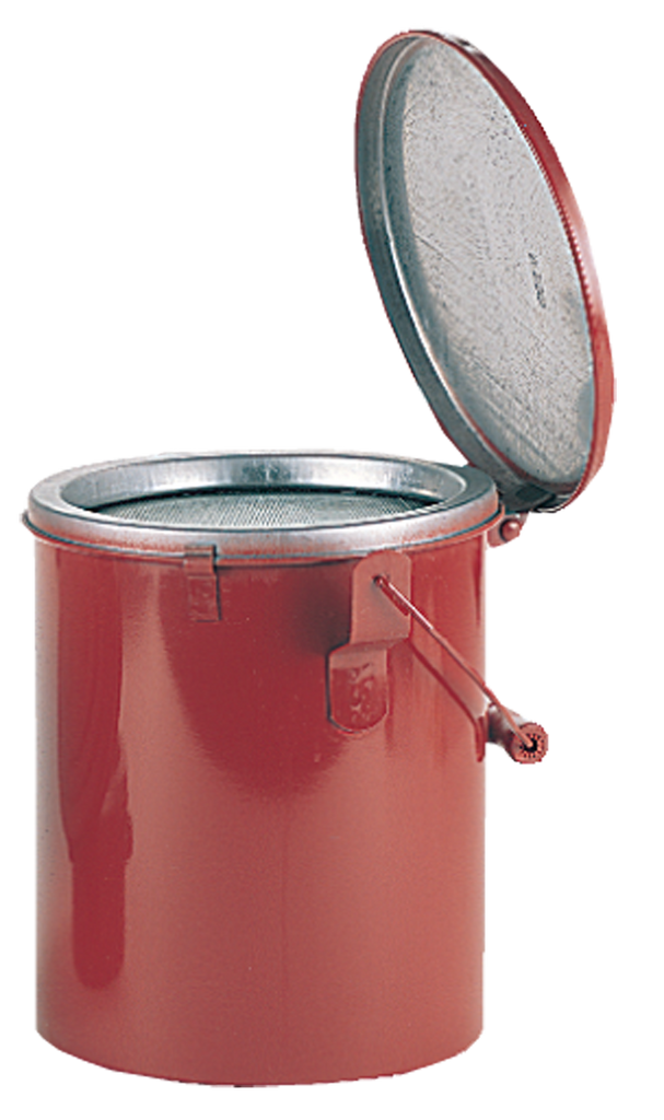 #B602; 2 Quart Capacity - Safety Bench & Daub Can - Industrial Tool & Supply