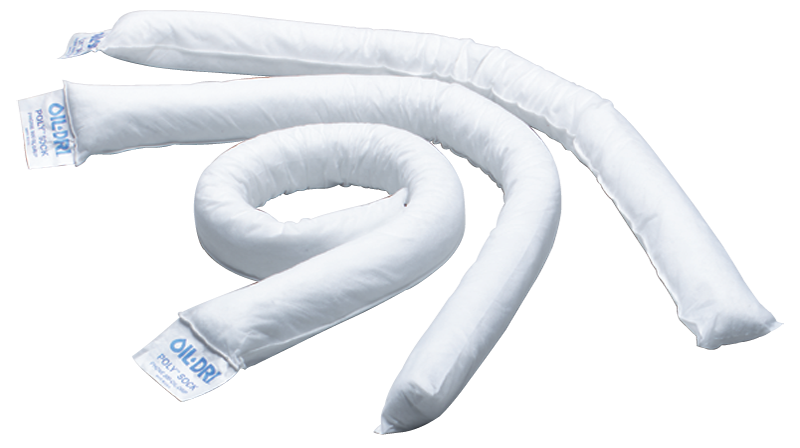 #L90898 Poly Sock 3"D x 4'L 12 Per Box - Absorbents - Industrial Tool & Supply