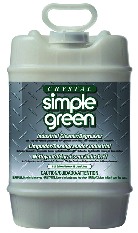 Crystal Simple Green Industrial Cleaner & Degreaser - 5 Gallon - Industrial Tool & Supply