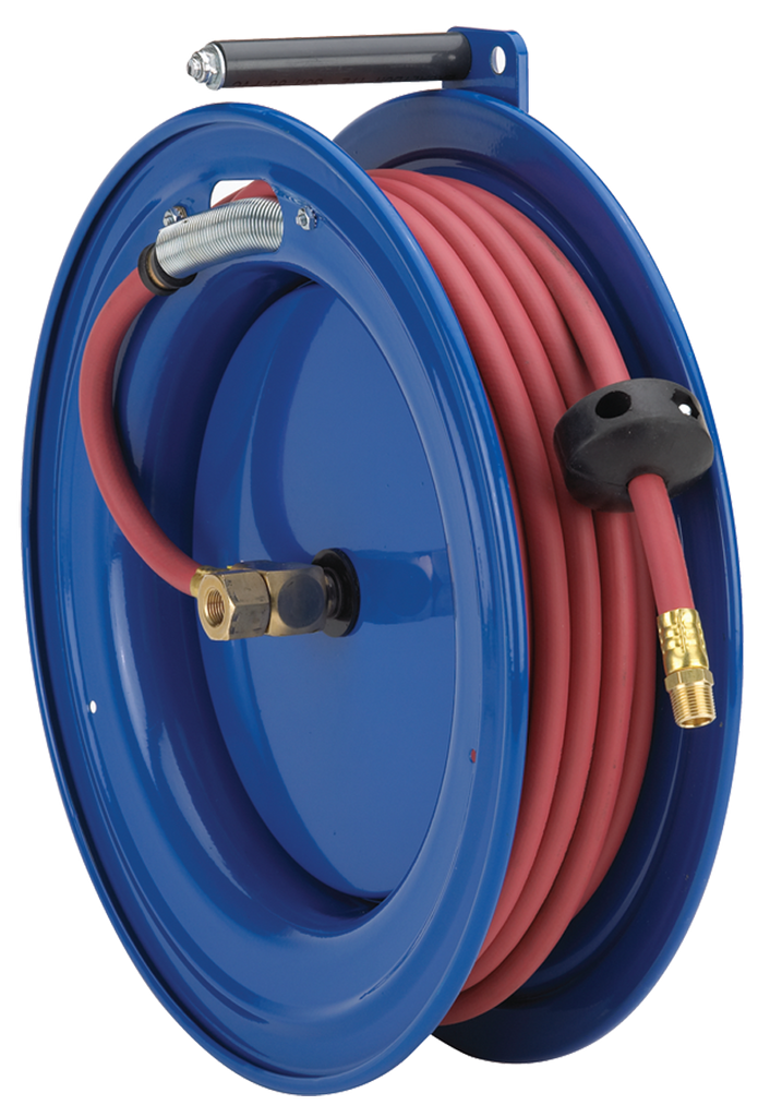#SR15L-L325For 3/8" x 25' Hose Spring Rewind Hose Reel RightMount - Industrial Tool & Supply