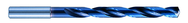 L9609 37/64 Aqua Ex 8xD Carbide Drill Oil Hole - Industrial Tool & Supply