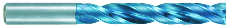 8.2mm Dia. - X 117mm OAL - 5XD-Carbide-Drill-Aqua EX Coated - Industrial Tool & Supply