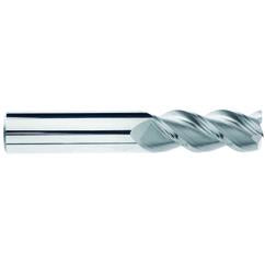 3/4X3/4 SHK 3FL .125R EM-UNC(P) - Industrial Tool & Supply