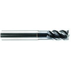1/2" Dia. - 5/8" LOC - 6" OAL - 5 FL Carbide End Mill-AlCrN-X - Industrial Tool & Supply