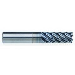 16mm Dia. - 34mm LOC - 92mm OAL - 1.5mm CR 7FL Carbide End Mill - AlCrNx - Industrial Tool & Supply