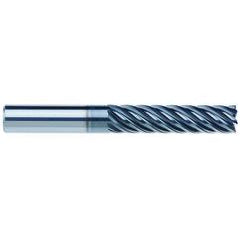 5/8" Dia. - 2-5/8" LOC - 5" OAL - 7 FL Carbide End Mill - AlCrNx - Industrial Tool & Supply