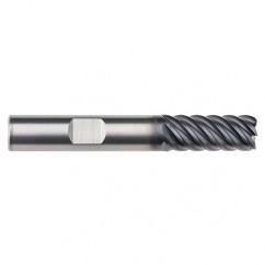 3/4" Dia. - 3-3/8" LOC - 6" OAL - 6 FL Carbide End Mill-AlTiN-x - Industrial Tool & Supply