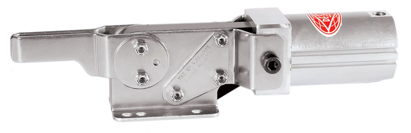 Horizontal Pneumatic Cylinder - 390 lbs. Holding Capacity; Bar Style U Shape - Industrial Tool & Supply