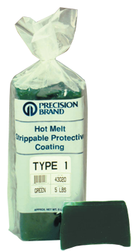 5 Pound Container - #43025 - Blue - Hot Melt Coating - Industrial Tool & Supply