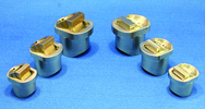 #28328 - 30mm OAL - Serrated Jaw & Hardness - Dyna-Force¬ Clamp - Industrial Tool & Supply