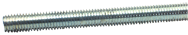 Threaded Rod - 1-1/8-7; 3 Feet Long; Zinc Plated - Industrial Tool & Supply