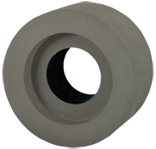 9 x 4 x 4" - A80R2R / Centerless & Cylindrical Wheel - Industrial Tool & Supply