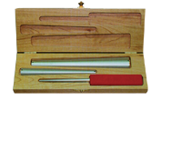 3/8 to 1/8" - Tapered Diamond Honing Slip Stones - Industrial Tool & Supply