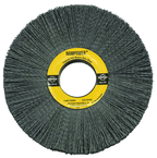 6 x 1" - .040/80 Grit - Composite Hub Nylon Abrasive Wheel - Industrial Tool & Supply