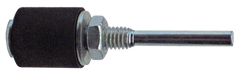 3 x 3 x 3/8'' Shank - Rubber Sanding Drum Mandrel - Industrial Tool & Supply