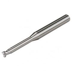 4mm Dia. - 57mm OAL - AlTiN - 30° - Die Mold - Corner Radius - EM - 2 FL - Industrial Tool & Supply