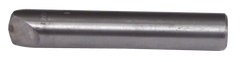 1/3 Carat - 3/8 x 2-1/2'' Shank - Lapped Diamond Chisel for Radius Tool - Industrial Tool & Supply