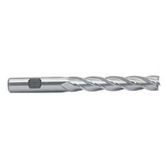 3/4 Dia. x 6-1/4 Overall Length 6-Flute Square End M-42 Cobalt SE End Mill-Round Shank-Center Cut-Uncoated - Industrial Tool & Supply
