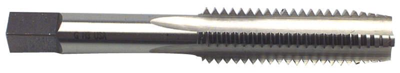 1-5/8-12 Dia. - Bright HSS - Plug Special Thread Tap - Industrial Tool & Supply