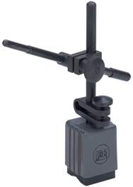 #599-7762 - Mini Mag Stand -Standard - 1-1/4 x 1-1/4 x 1-3/4" Base Size - Magnetic Base Indicator Holder - Industrial Tool & Supply