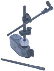 #599-7765 Fingertip Release - Fine Adjustment - Magnetic Base Indicator Holder - Industrial Tool & Supply
