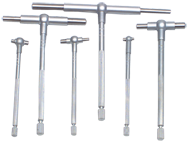 #599-591-20 - 6 Pieces - 5/16 to 6'' Measuring Range - Telescoping Gage Set - Industrial Tool & Supply