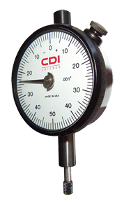 .250 Total Range - 0-100 Dial Reading - AGD 2 Dial Indicator - Industrial Tool & Supply