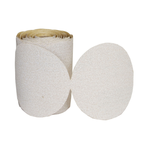 6" - 120 Grit - Aluminum Oxide - PSA Paper Disc Roll - Industrial Tool & Supply