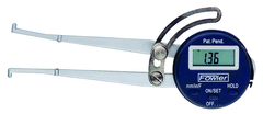 #54-554-730 - .5-6" / 150mm Range - .01" / .1mm / 1/64th Reading - Electronic Internal Caliper Gage - Industrial Tool & Supply
